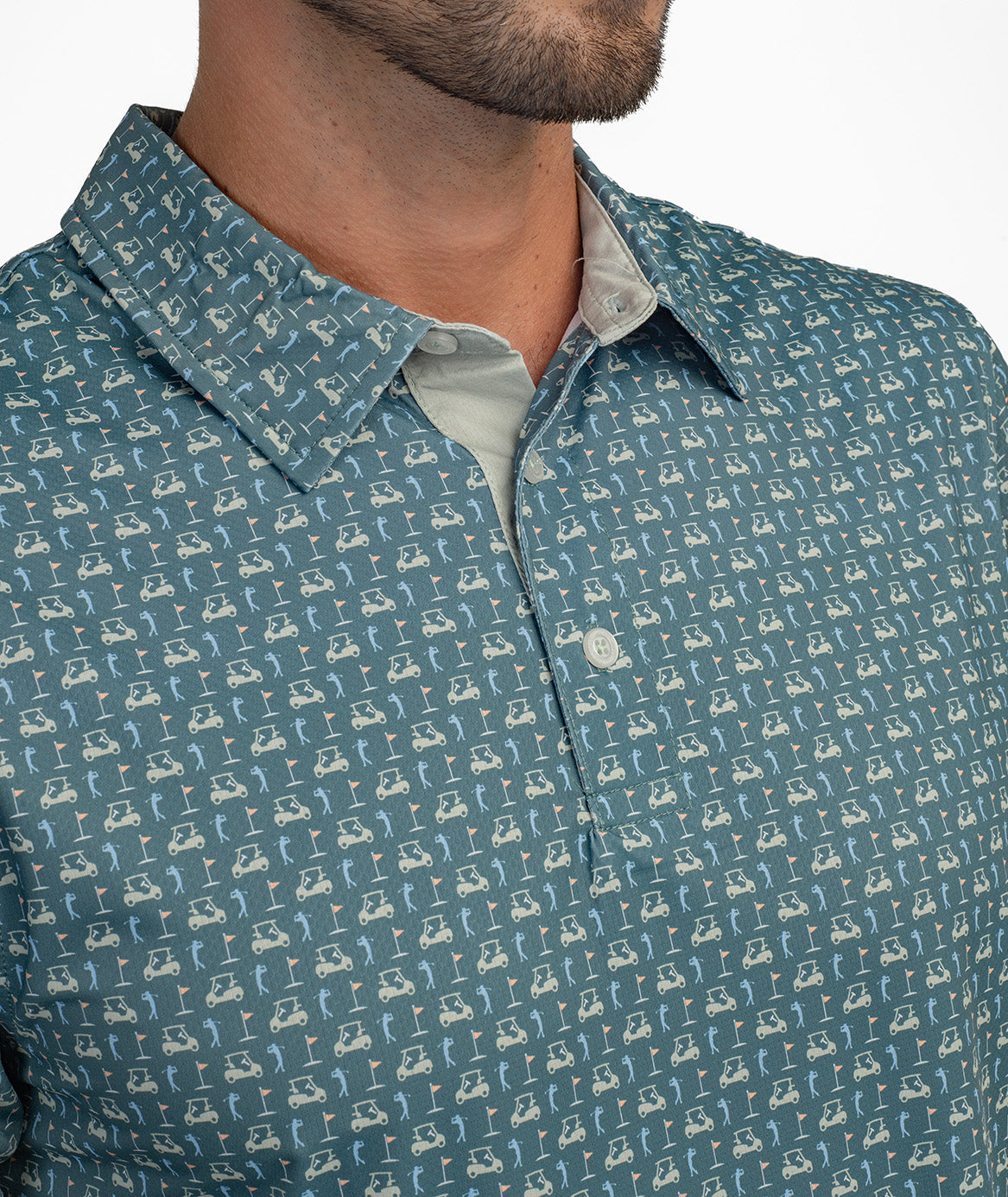 Perfect Round MotionTech Polo SS - Back Nine - image 3