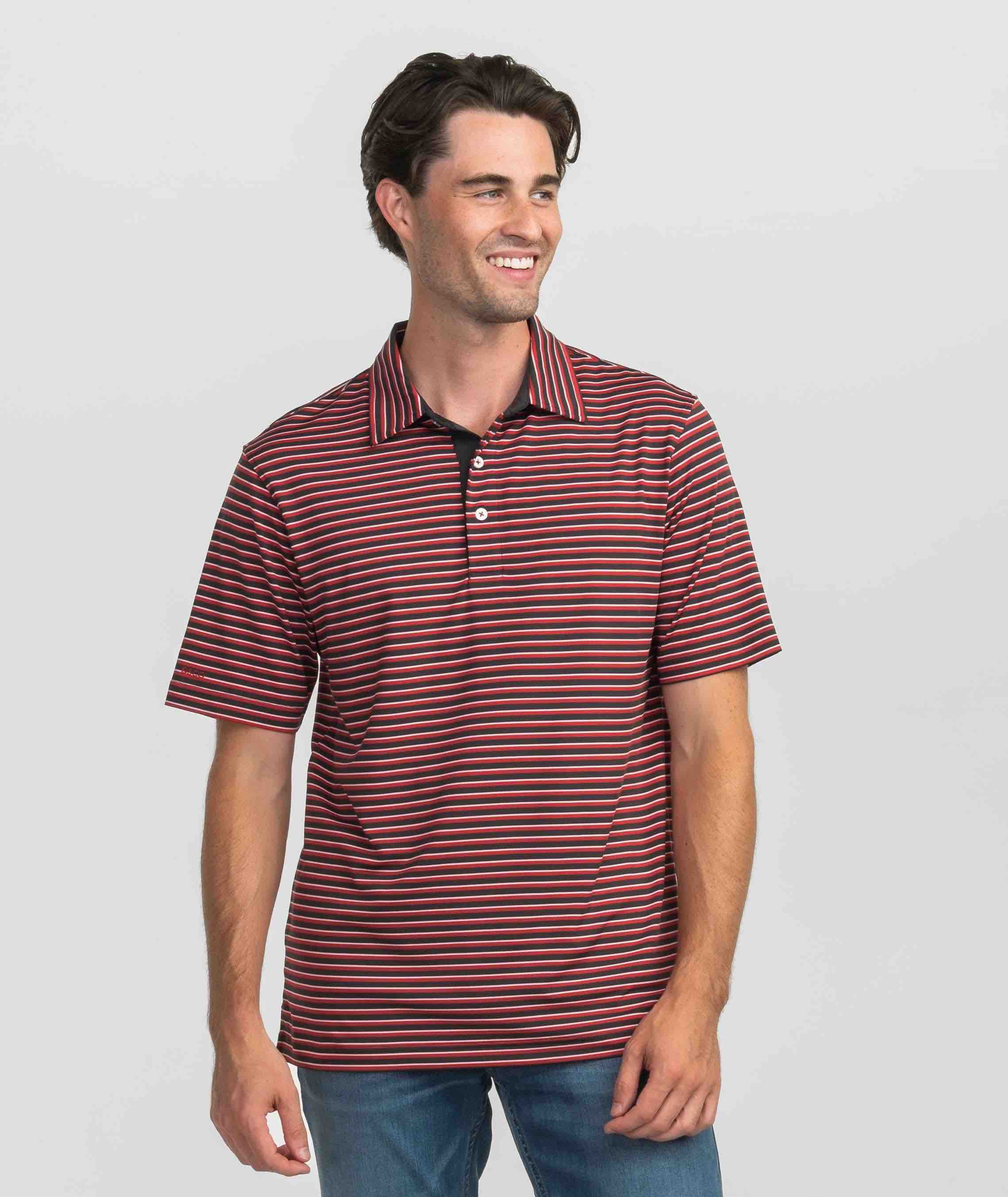 Starting Lineup Stripe Polo
