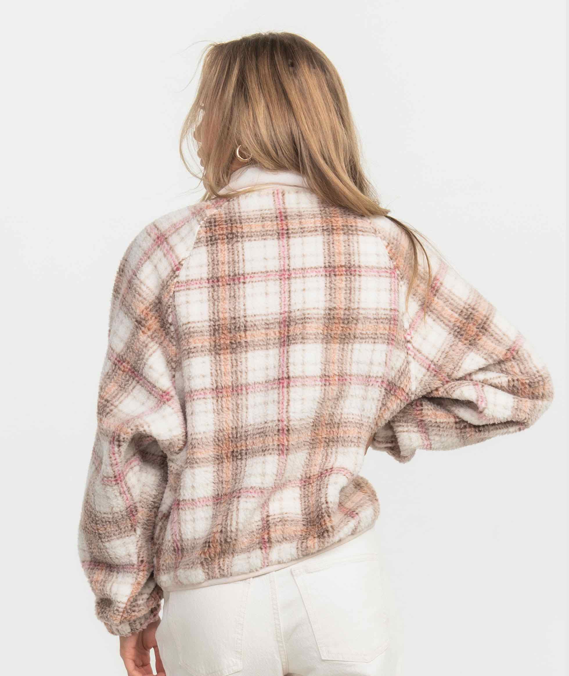 Retro Snap Fleece Jacket