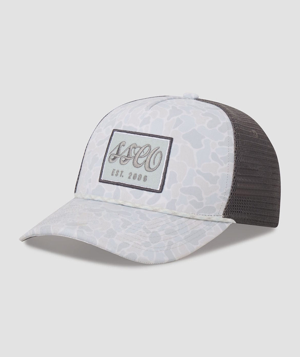 Rope Trucker Hat - River Rock - Image 1