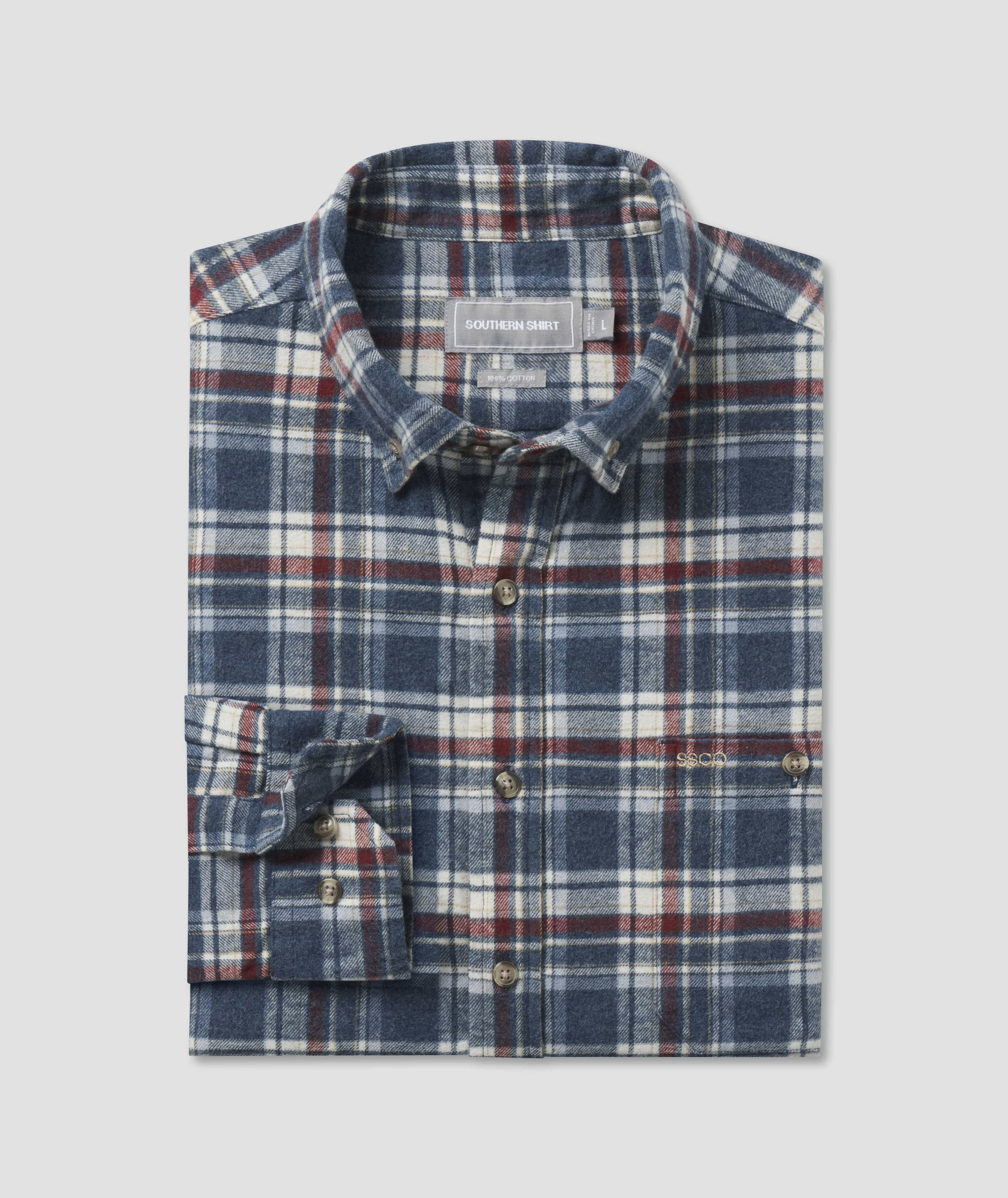 Boone Washed Flannel LS - Boone - Image 1