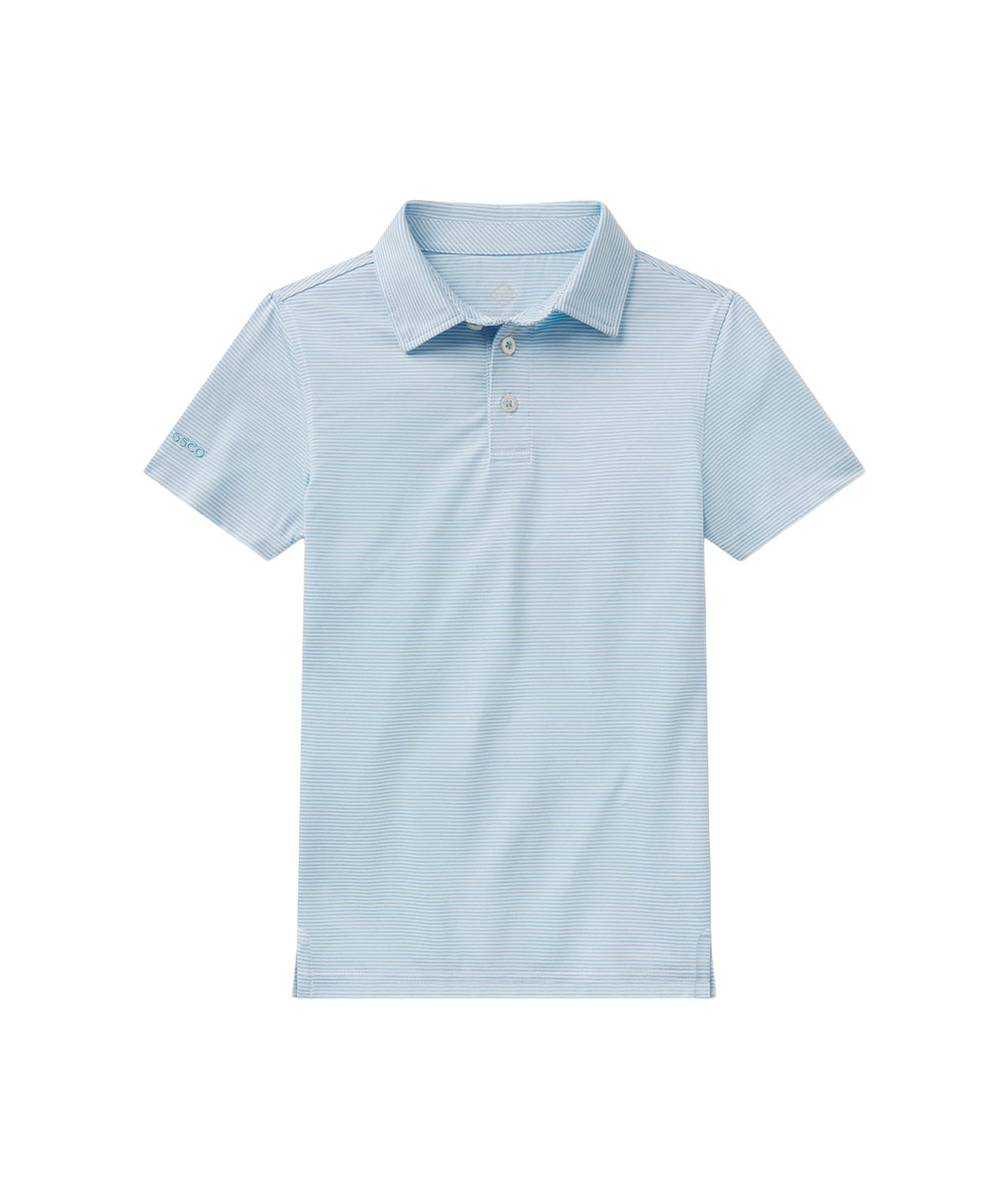 Youth Boys Heather Madison Polo - Alaskan Blue - image 1