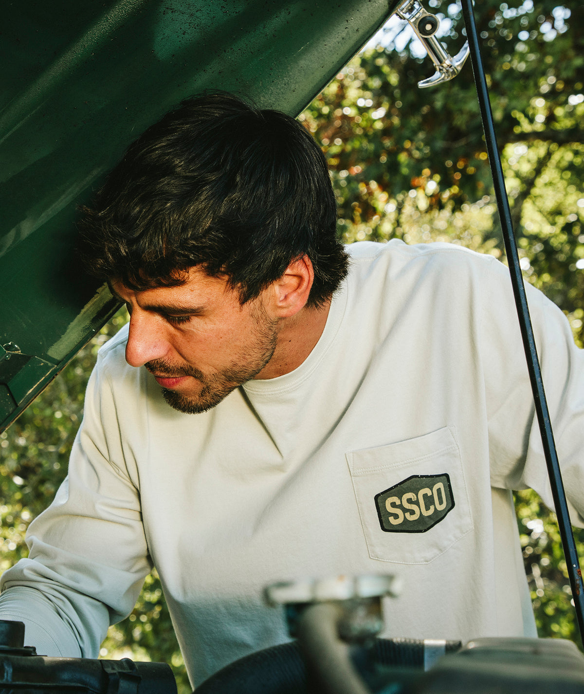 Rack Runner Tee LS - Pelican - image 2