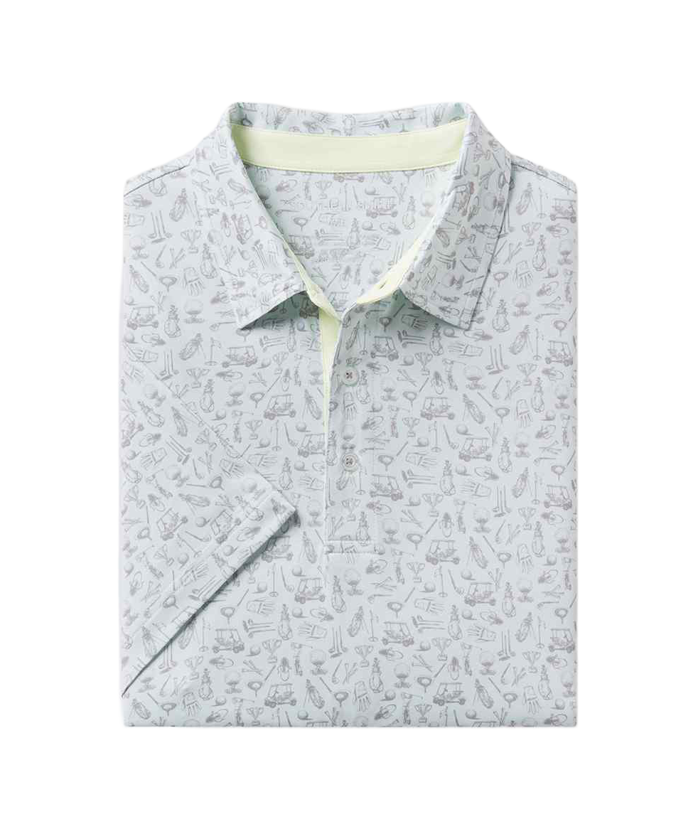 Tapped In Printed Polo - Tapped In - Image 1