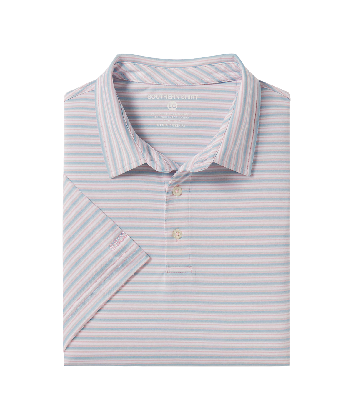 Tybee Stripe Polo - Maverick - Image 1