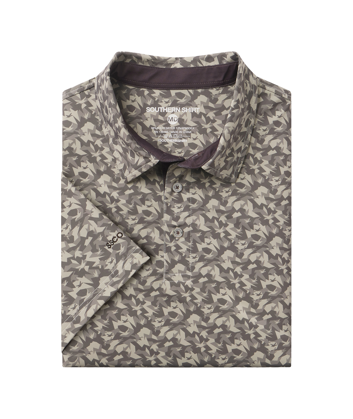 Feathered Pursuit Printed Polo