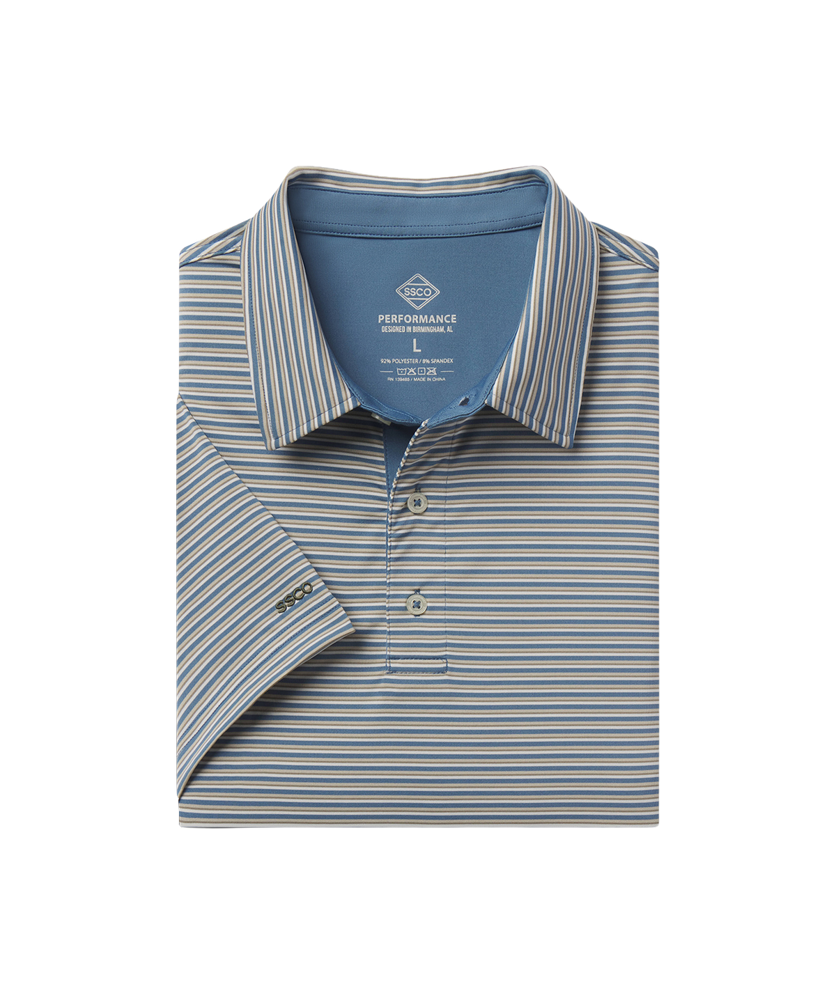 Crestline Stripe Polo - Charleston - image 1
