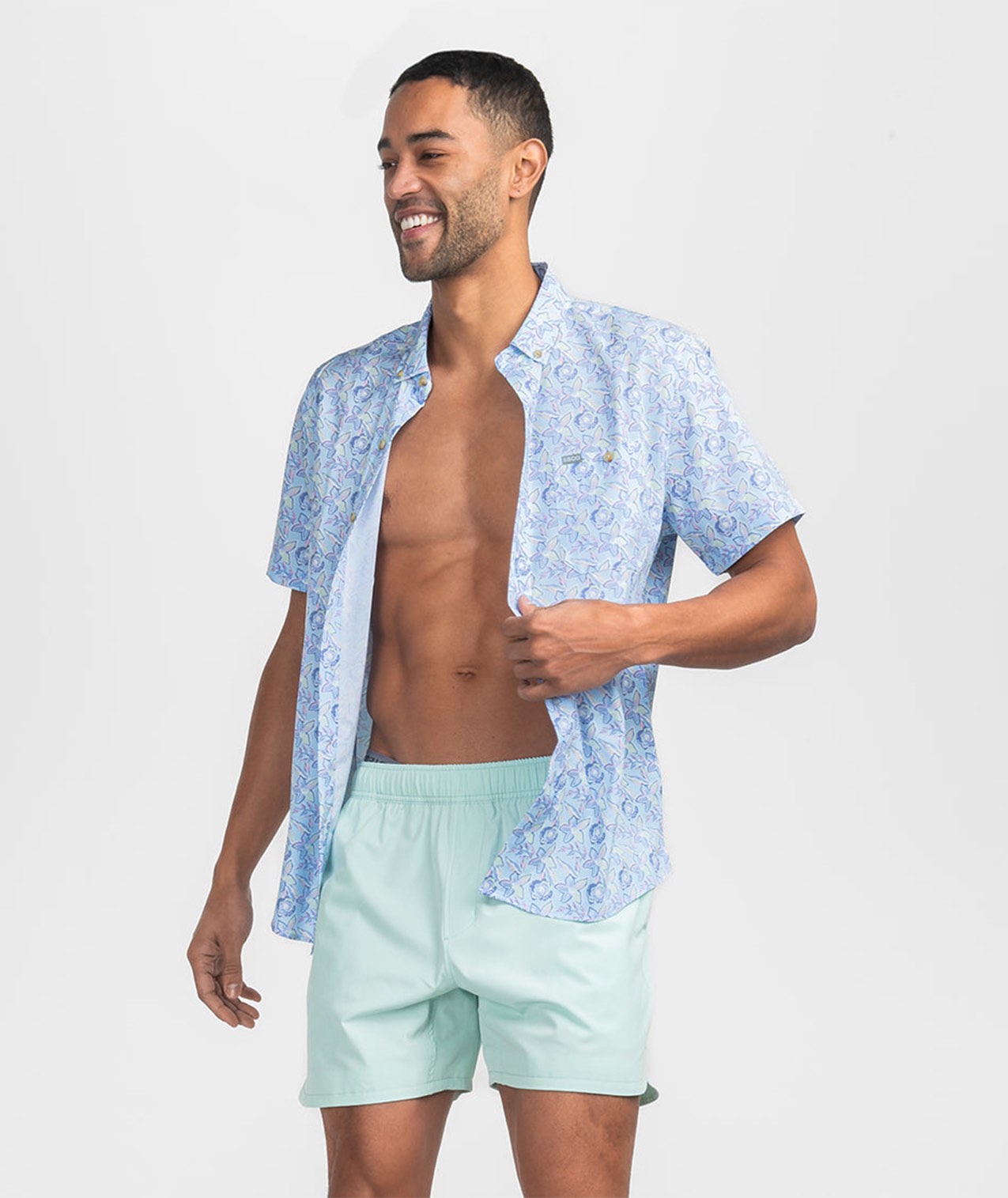 Bahama Breeze Baja Shirt SS - Bahama Breeze - Image 1