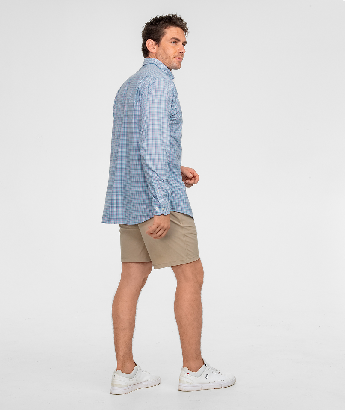 Seaside Plaid LS - Zephyr - Image 3