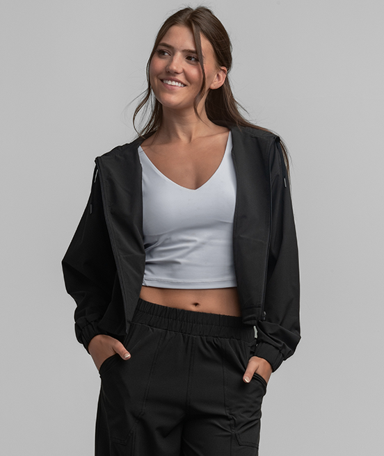 Hybrid Full Zip Hoodie