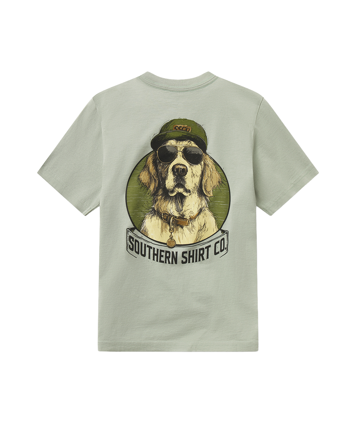 Boys Retrieve This Tee SS - Iceberg Green - image 1