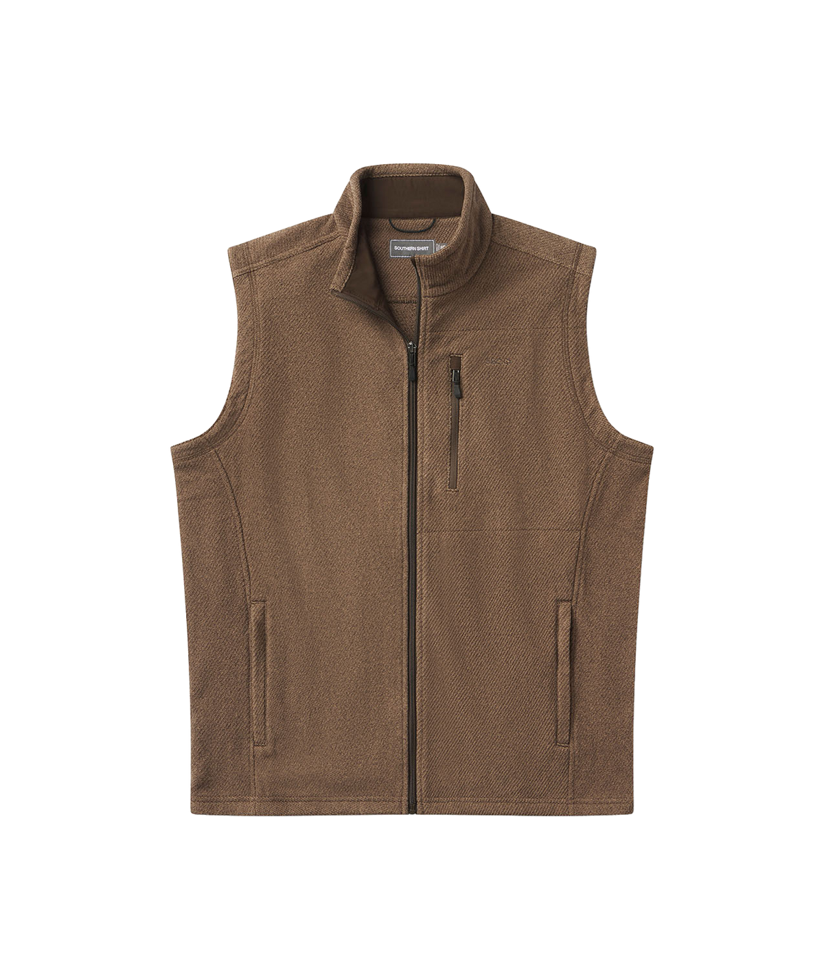 Brushline Fleece Vest - Espresso - image 1
