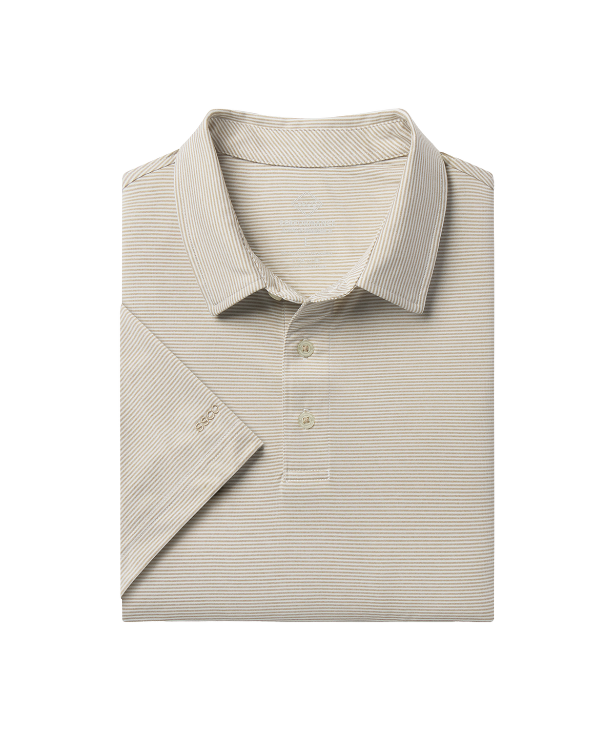 Heather Madison Stripe Polo - Mojave - image 1