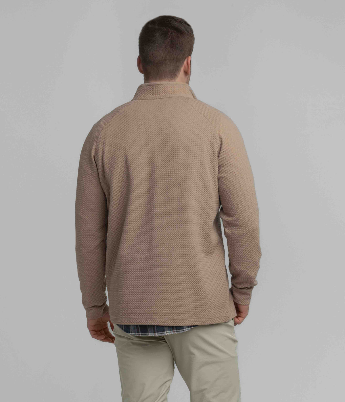 Dallas Performance Qtr Zip - Mink - image 4