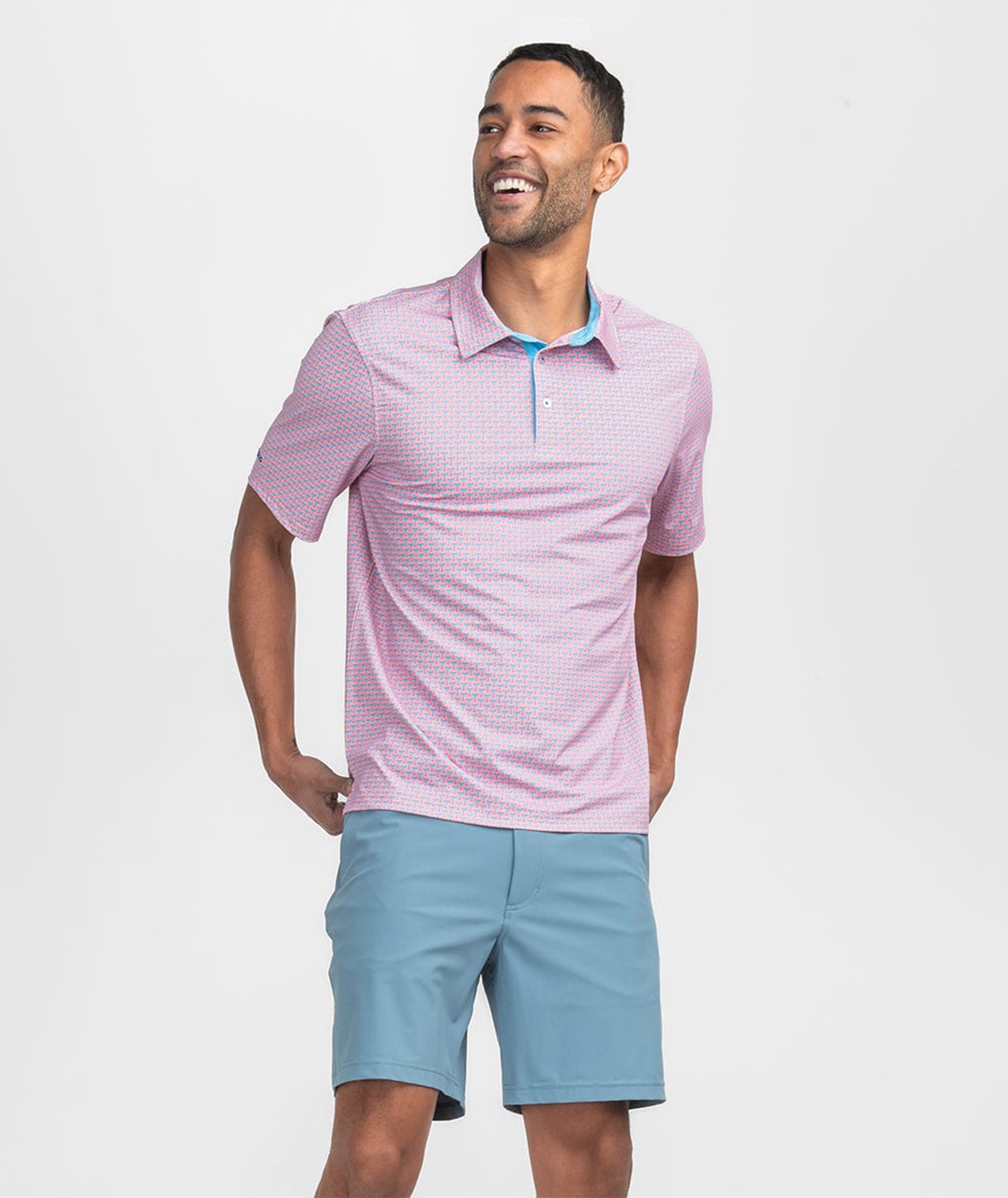 Martini Madness Printed Polo - Martini Madness - Image 2