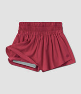 Hybrid Performance Skort - Crimson