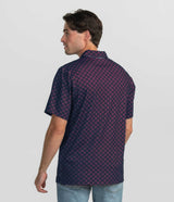 Down Set Hut Printed Polo - Gameday