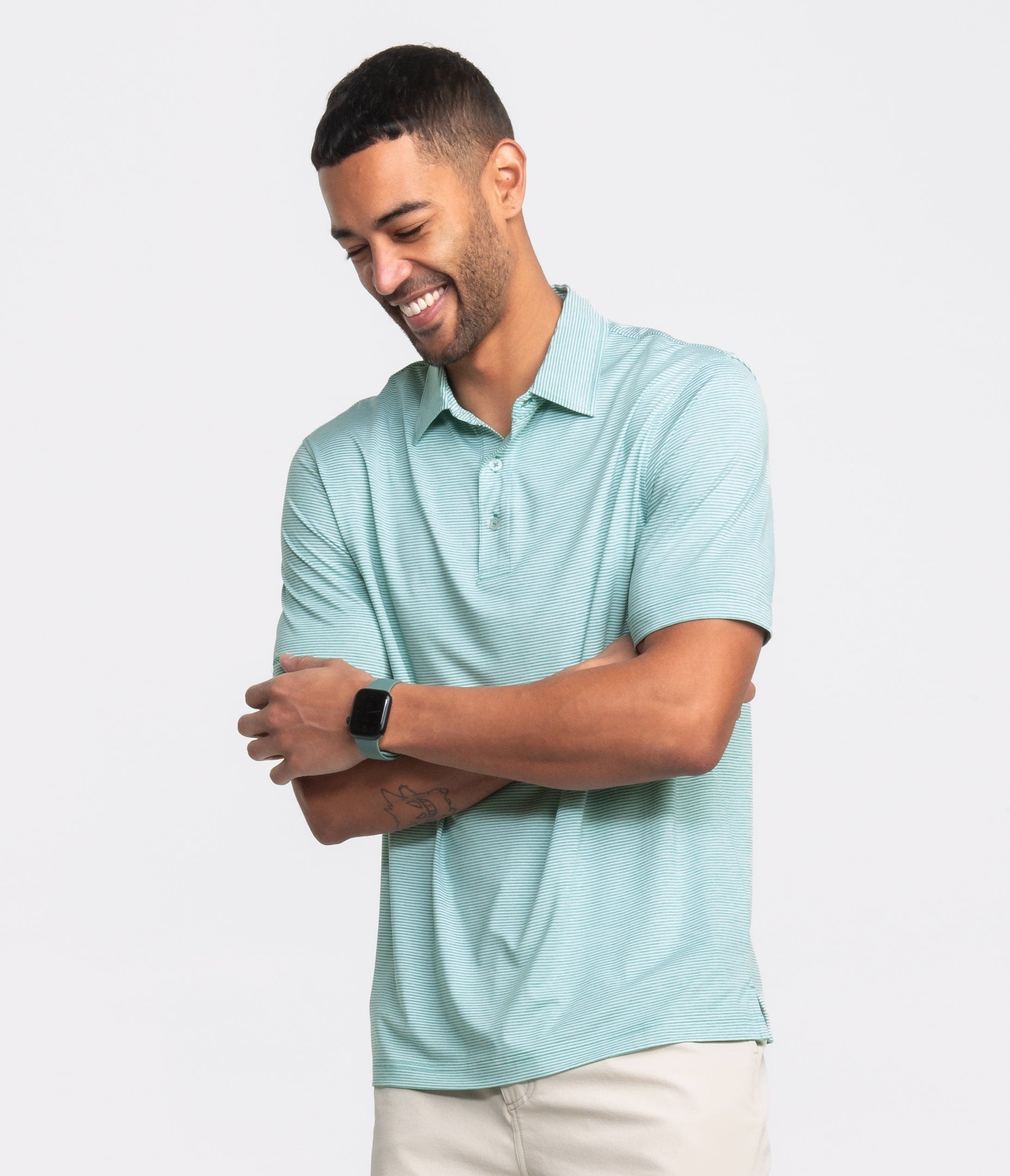 SSCO_M_Heather_Madison_Polo_ Performance_Polos_Fairway_Green_4