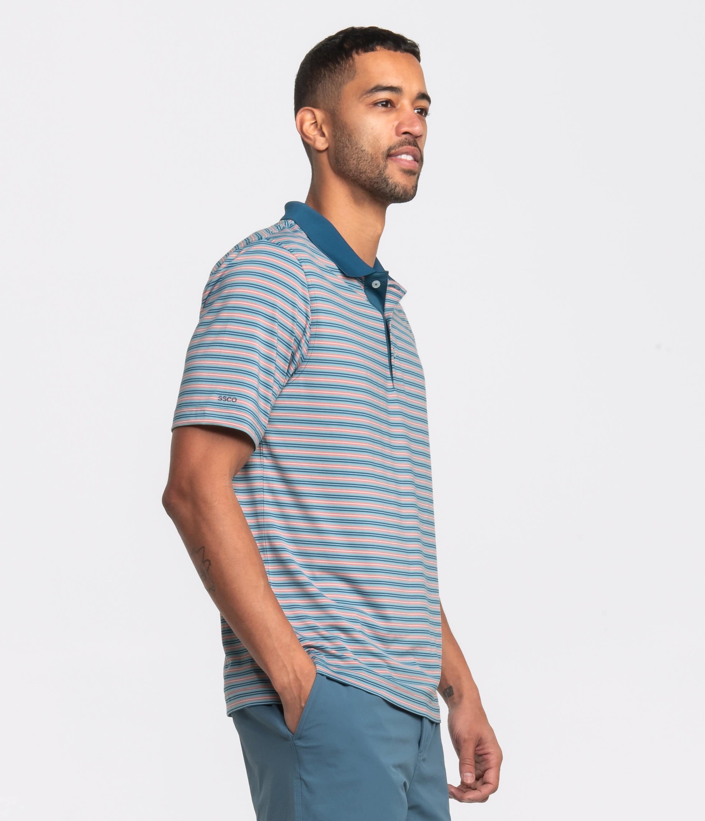 SSCO_M_Pawleys_Stripe_Polo_Performance_Polos_Deep_Sea_Aqua_4