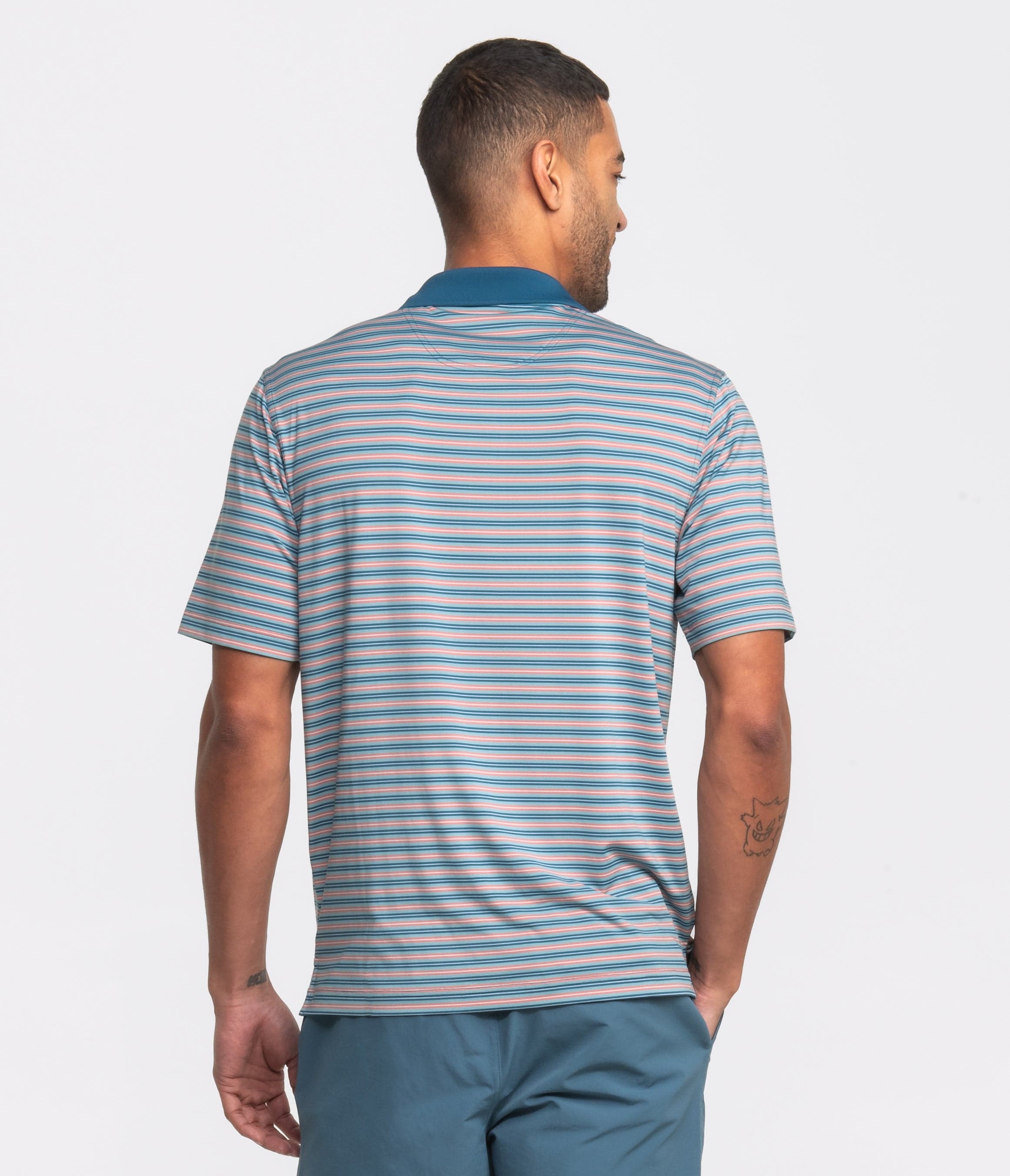 SSCO_M_Pawleys_Stripe_Polo_Performance_Polos_Deep_Sea_Aqua_5