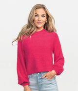 SSCO_W_Cropped_Feather_Knit_Sweater_Elle_Pink_1