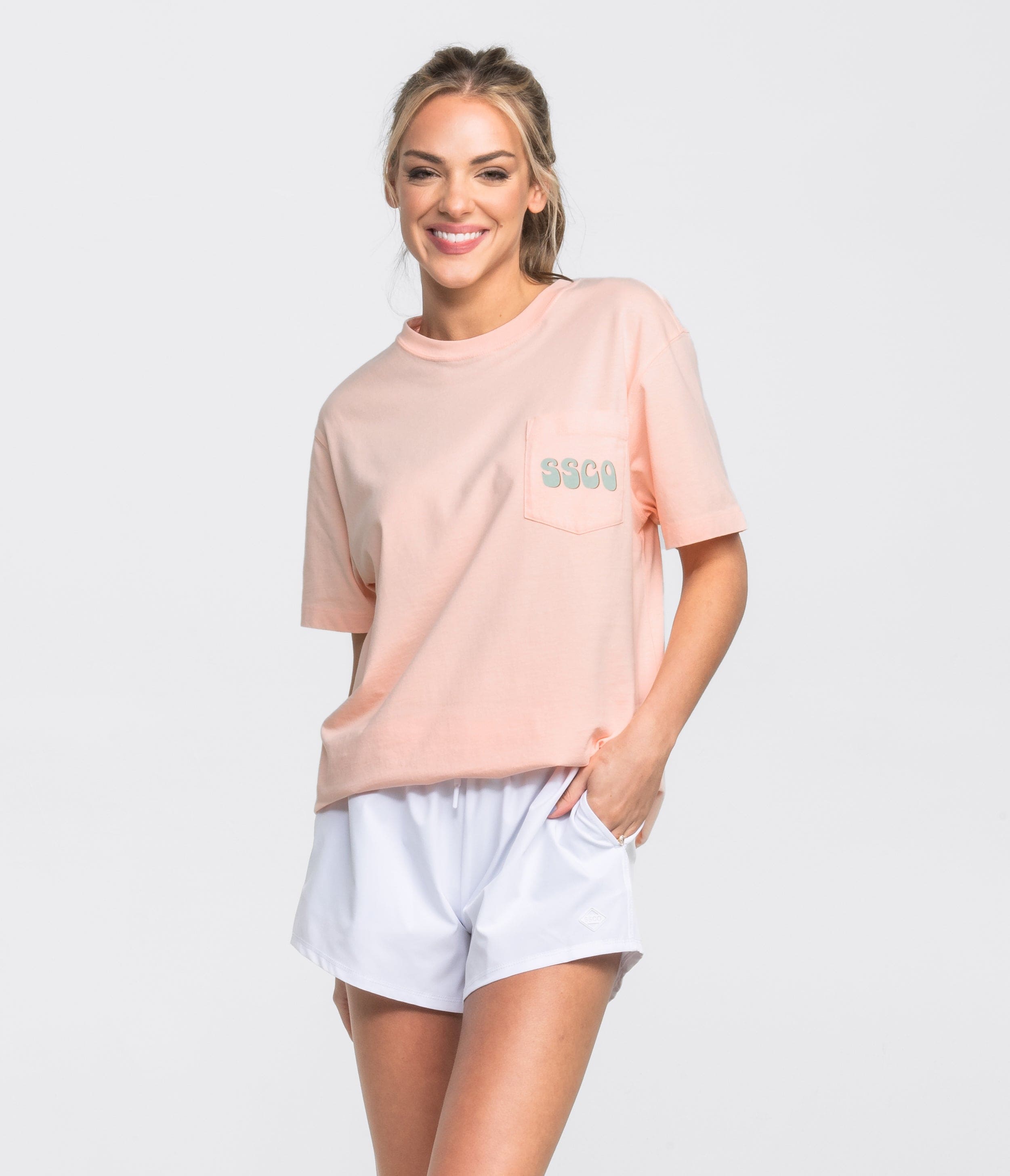 SSCO_W_SSCO_Swirl_Tee_SS_Graphic_Tees_Peach_Melba_2