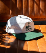 Two Tone 5 Panel Snapback - Off White