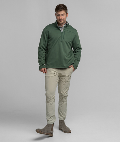 Fleece Essential Qtr Zip - Mallard - image 1