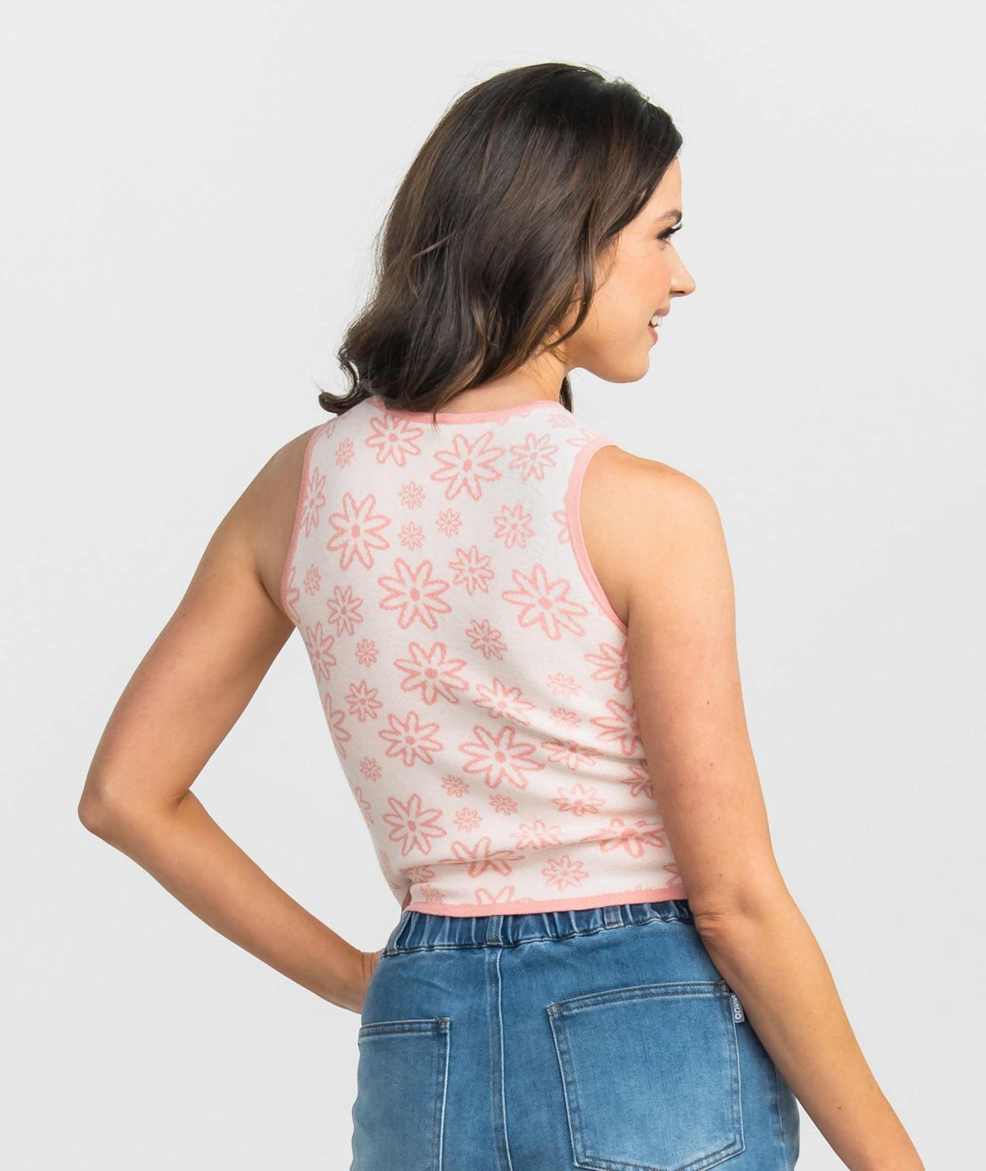 Groove On Knit Tank - Wall Flower - Image 2