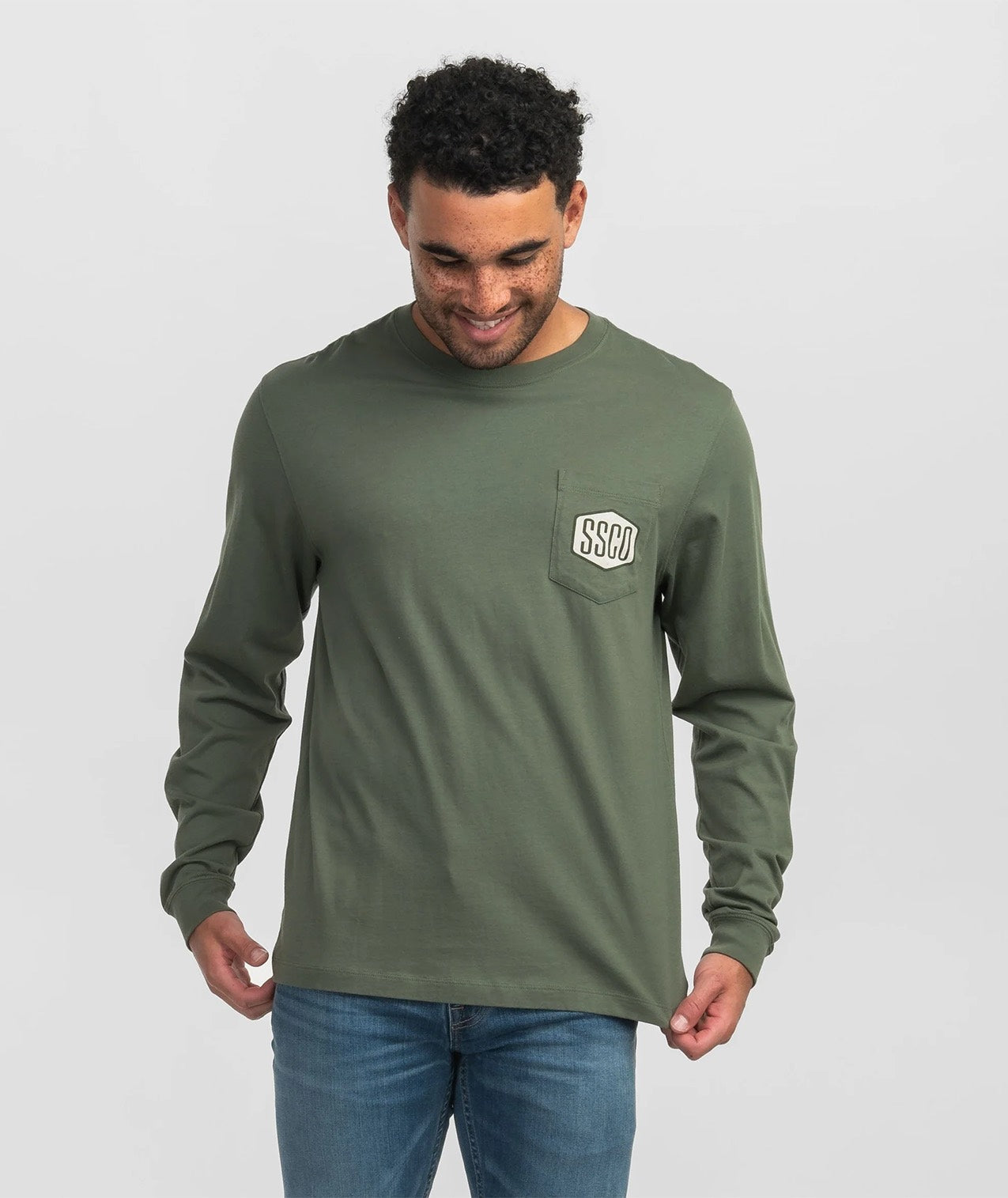 Makers Badge Tee LS