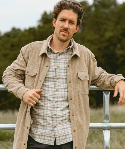 Stretch Twill Shacket - Mojave - Image 2