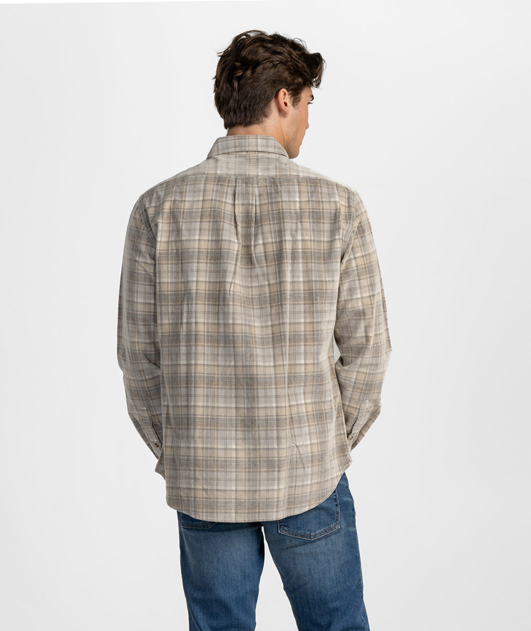 Braxton Lightweight Cord Flannel - Hillside - Image 4