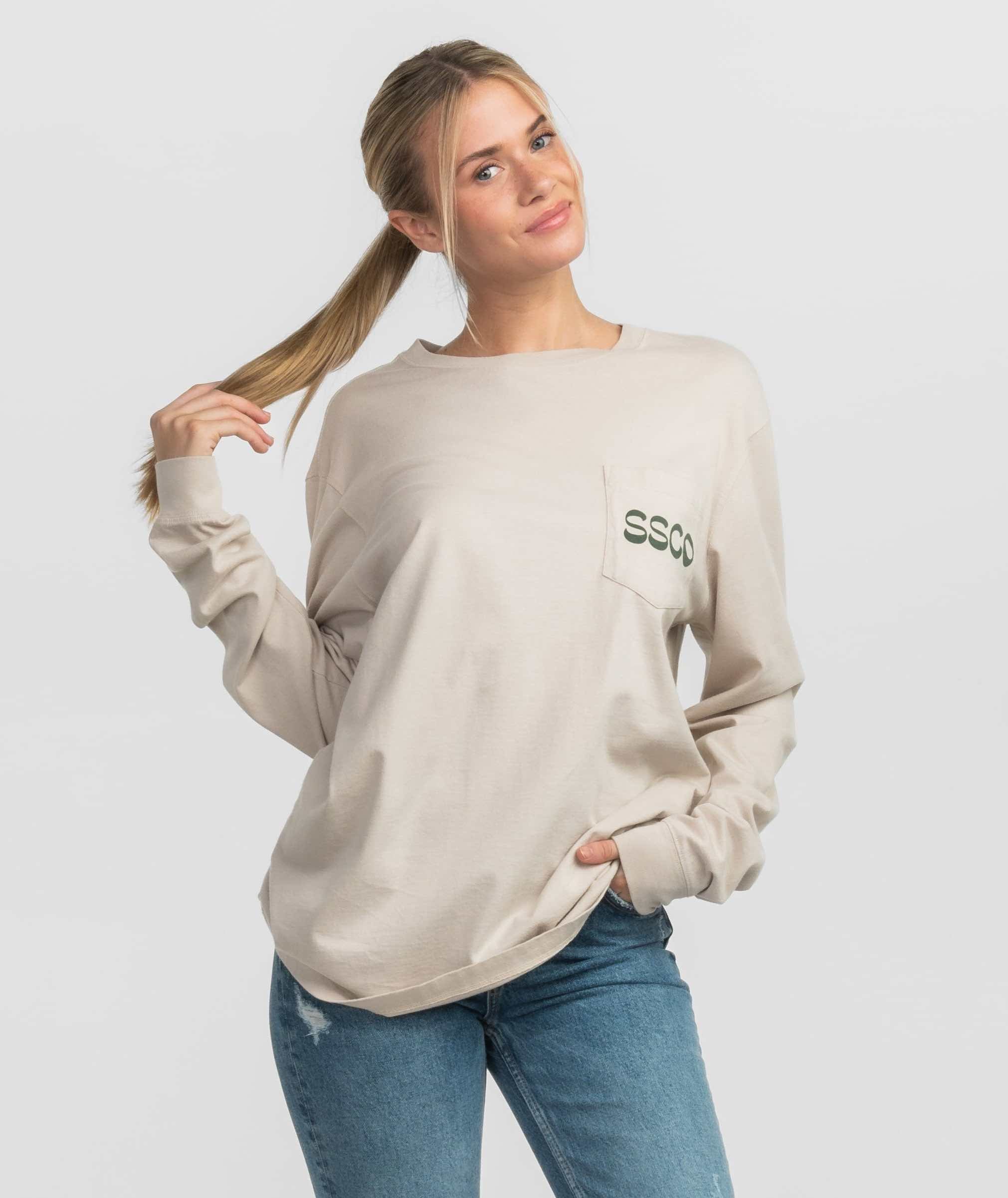 Grow Your Garden Tee LS - Taupe - Image 2