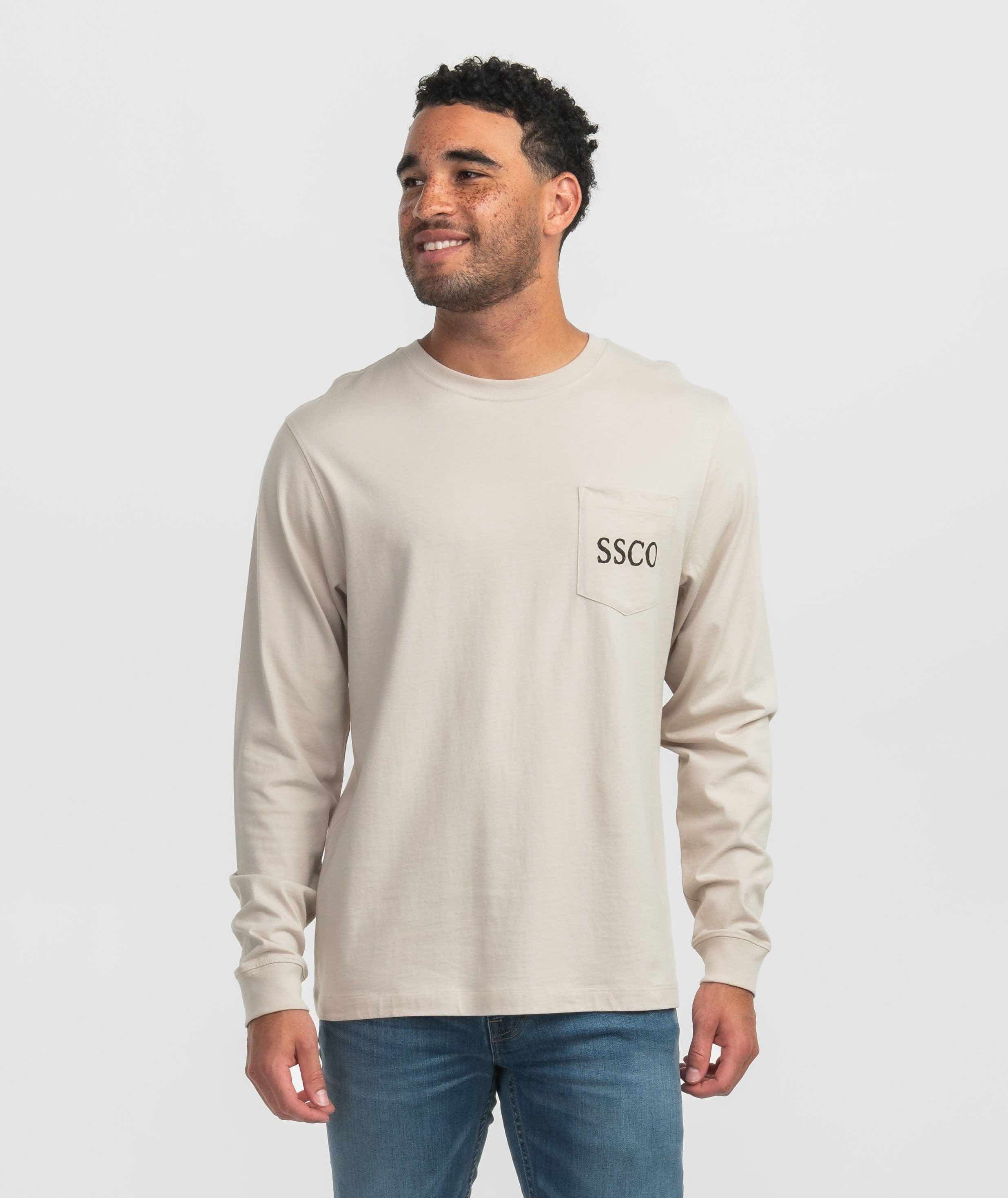 Duck Hunting Tee LS - Taupe - Image 2