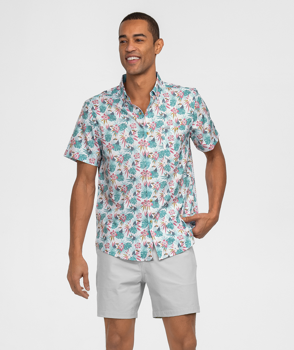 Palm Perch Baja Shirt SS