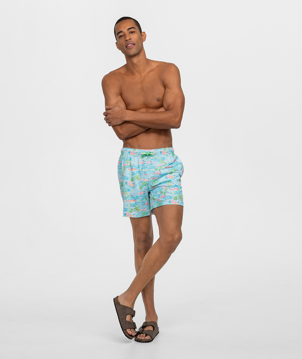 Island Time Swim Shorts - Island Time - Image 2