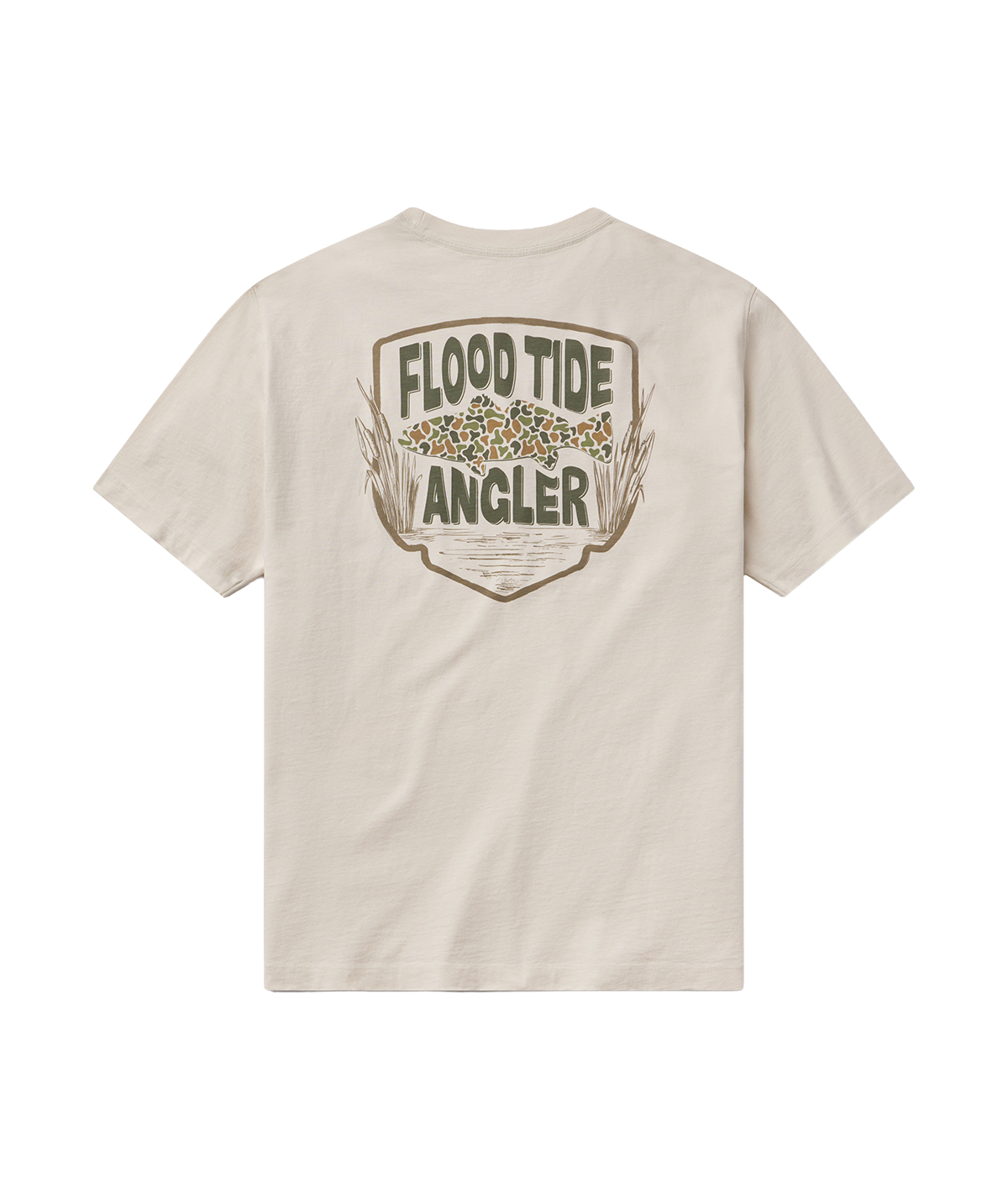 Flood Tide Camo Tee SS - Moonlight - Image 1