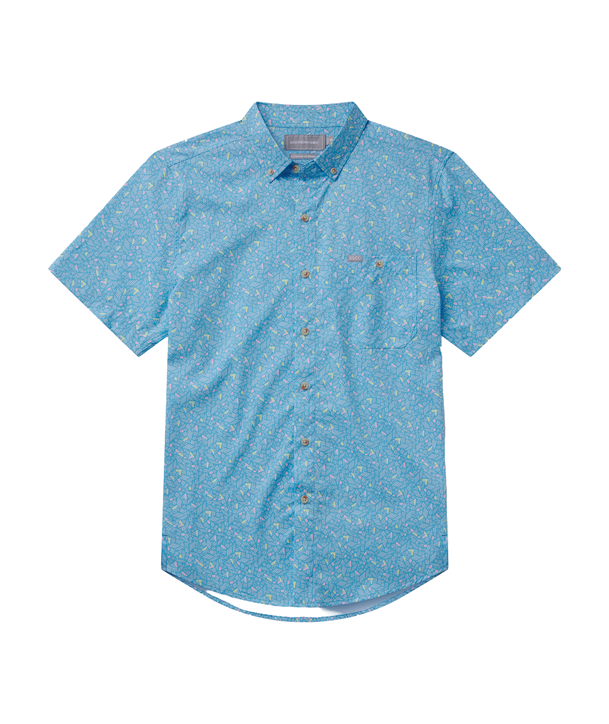 Geo Jumble Baja Shirt SS - Geo Jumble - Image 1