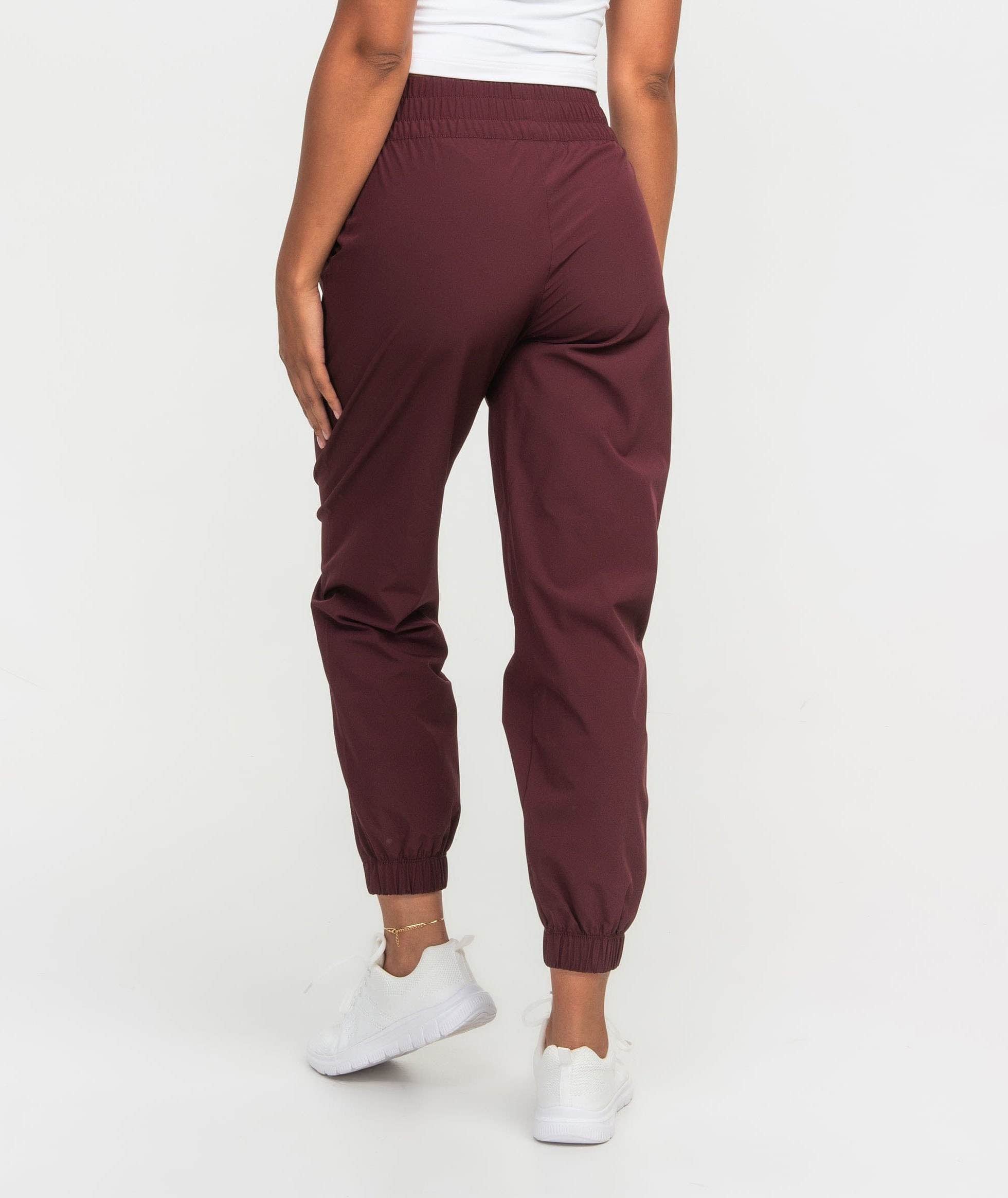 Hybrid Joggers - Bordeaux - Image 3