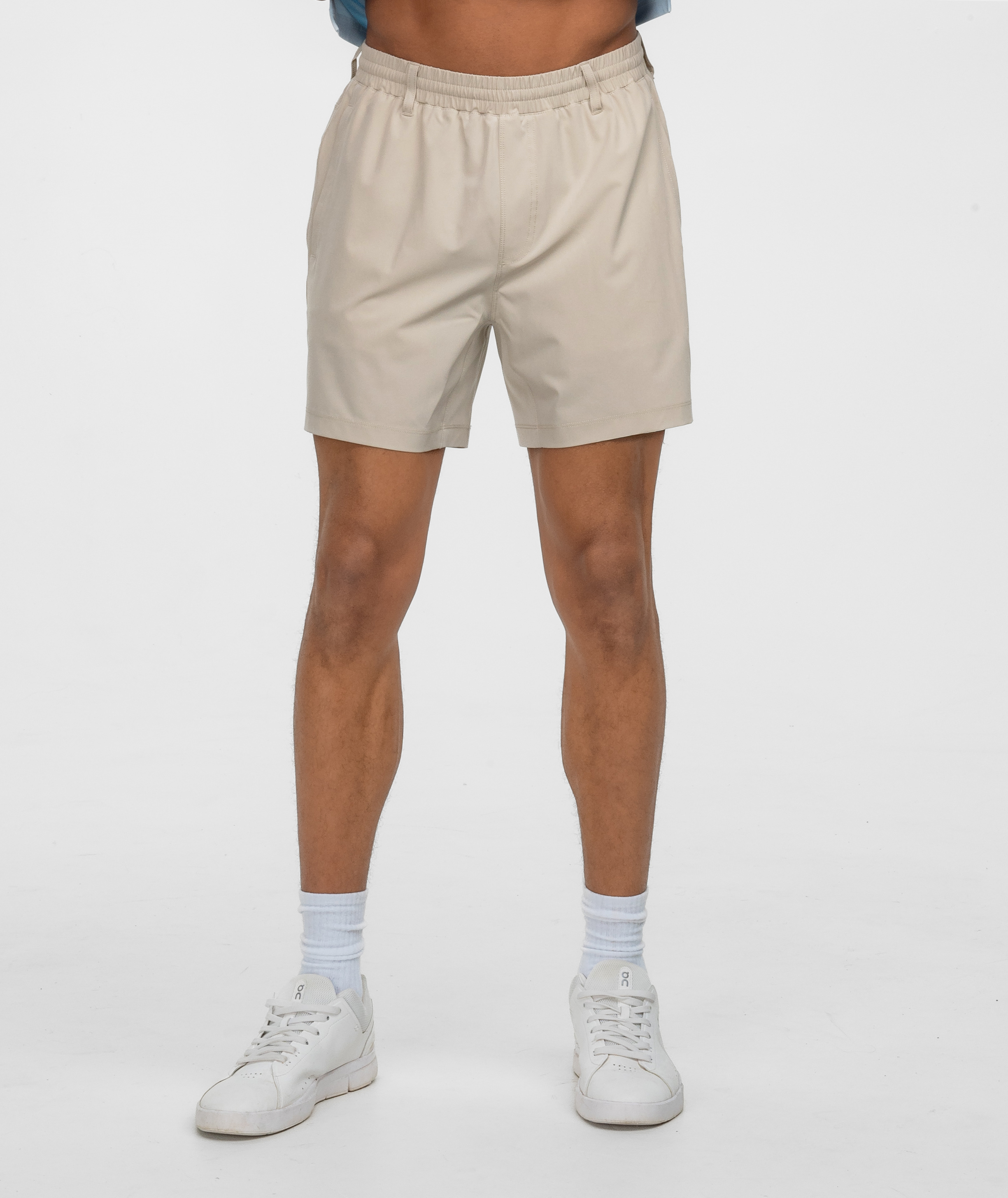 Everyday Hybrid Shorts Unlined - Pelican - Image 2