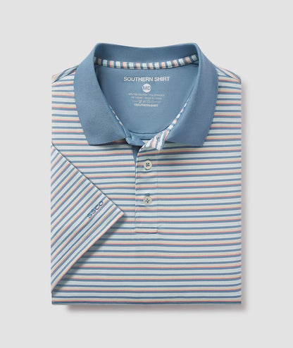 Tucker Stripe Polo - Lakeshore - image 1