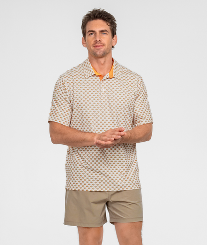 Desert Mirage Printed Polo
