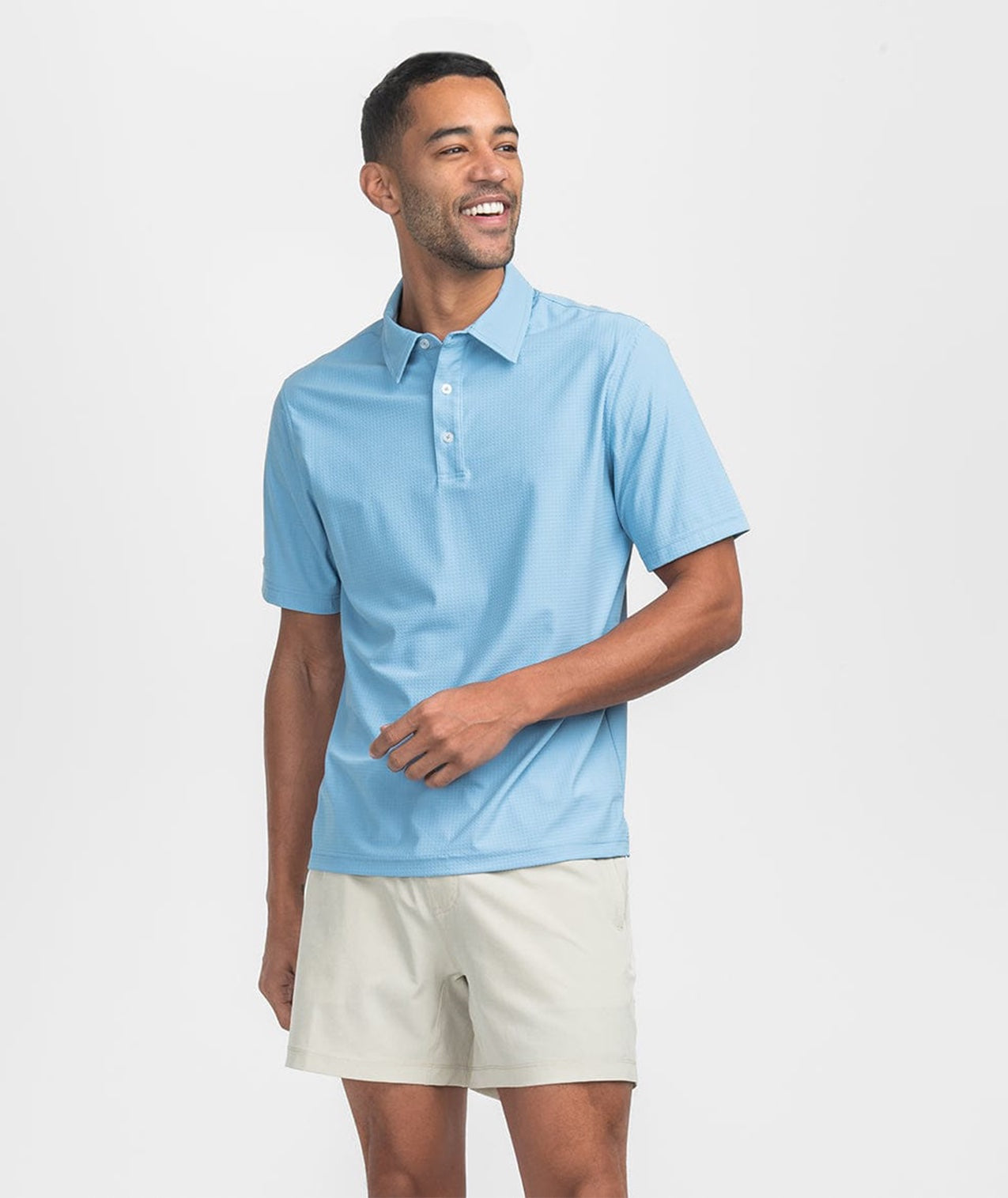 Next Level Performance Polo - Ocean Breeze - Image 2