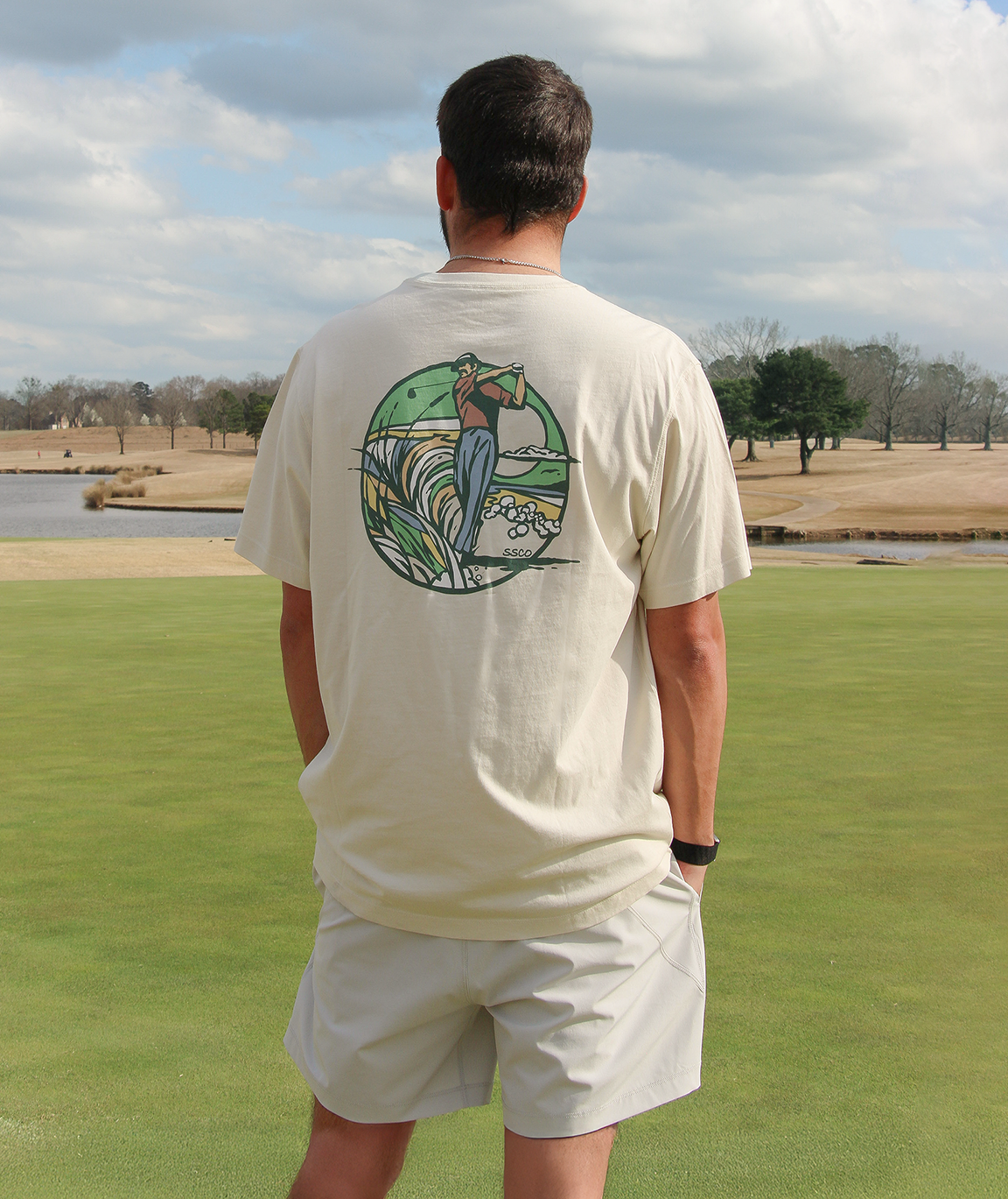 Full Swing Tee SS - Moonlight - Image 1