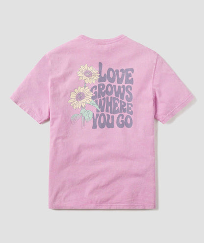 Grow Wild Child Tee SS - Mauve Mist - Image 1
