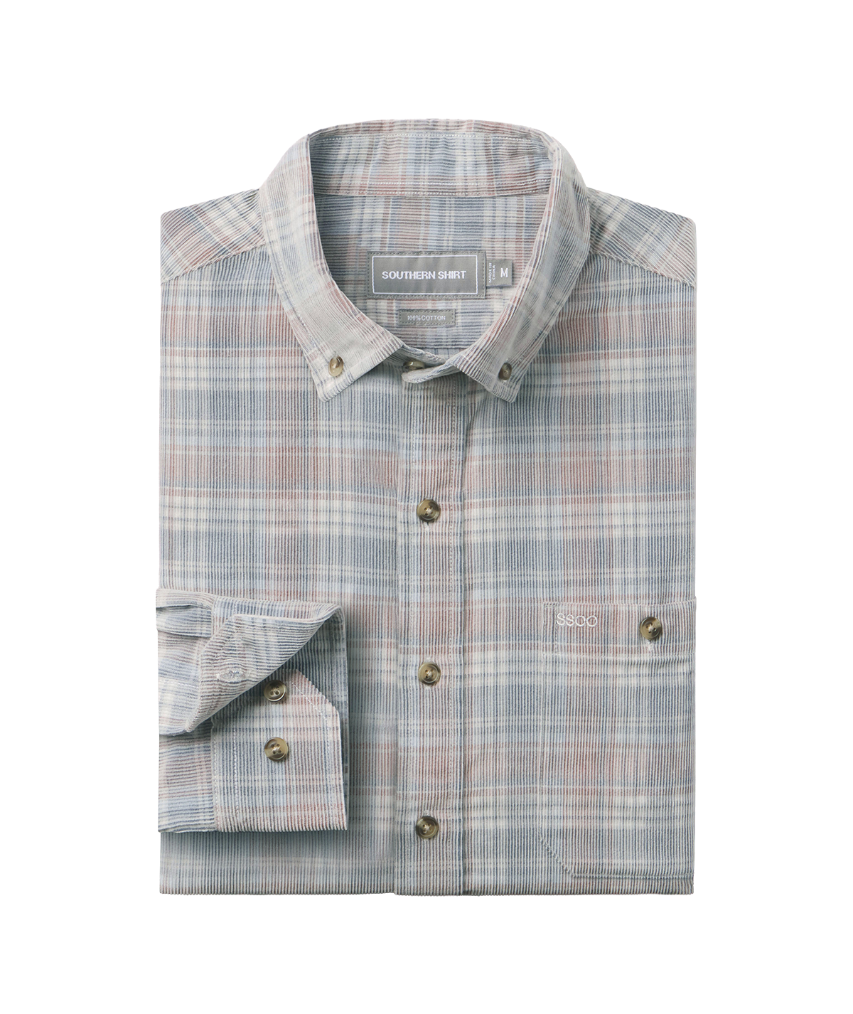 Braxton Lightweight Cord Flannel - Plainsman - Image 1