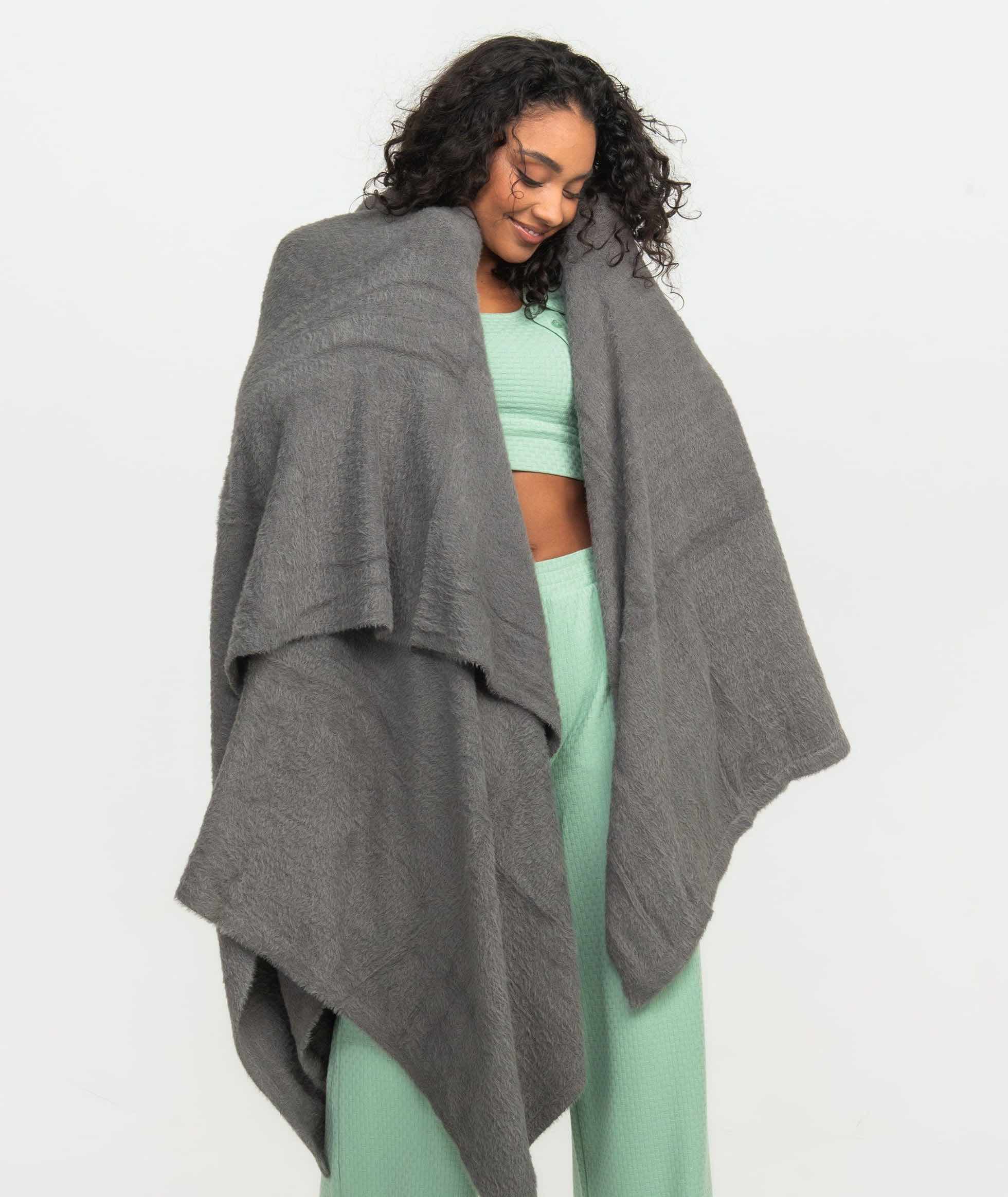 Feather Knit Blanket