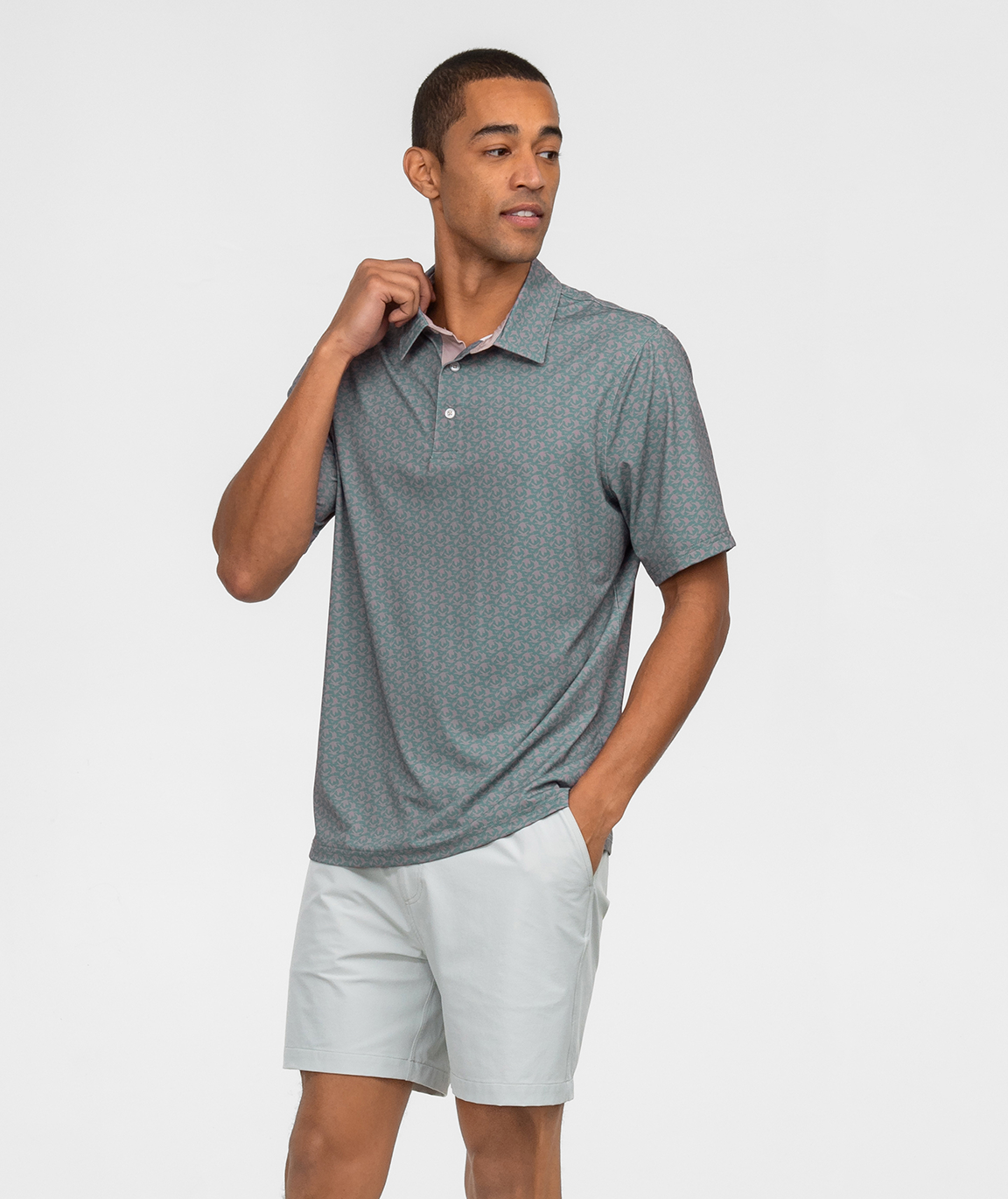 Party Fowl Printed Polo - Party Fowl - Image 2