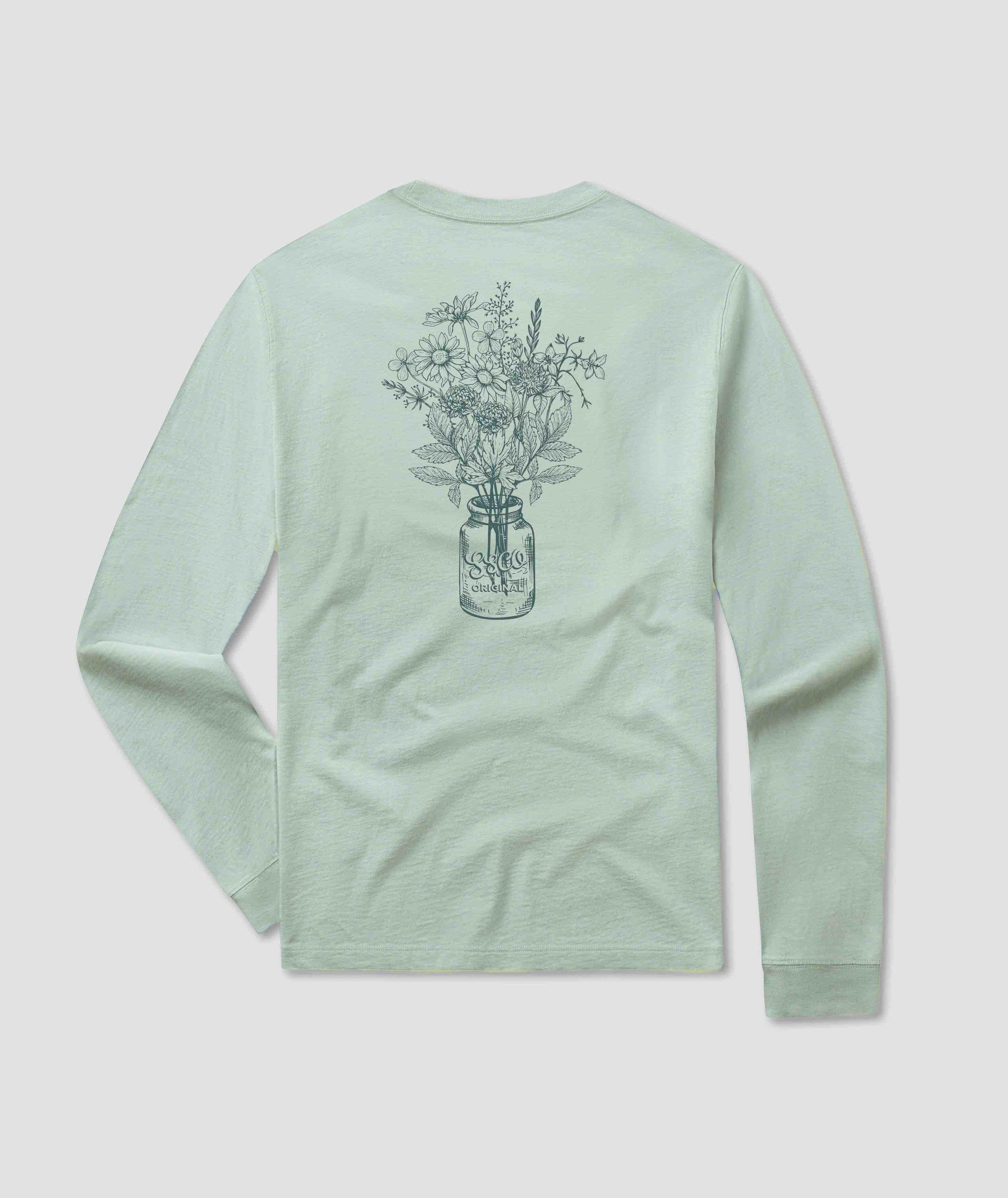 Fall Bloom Tee LS