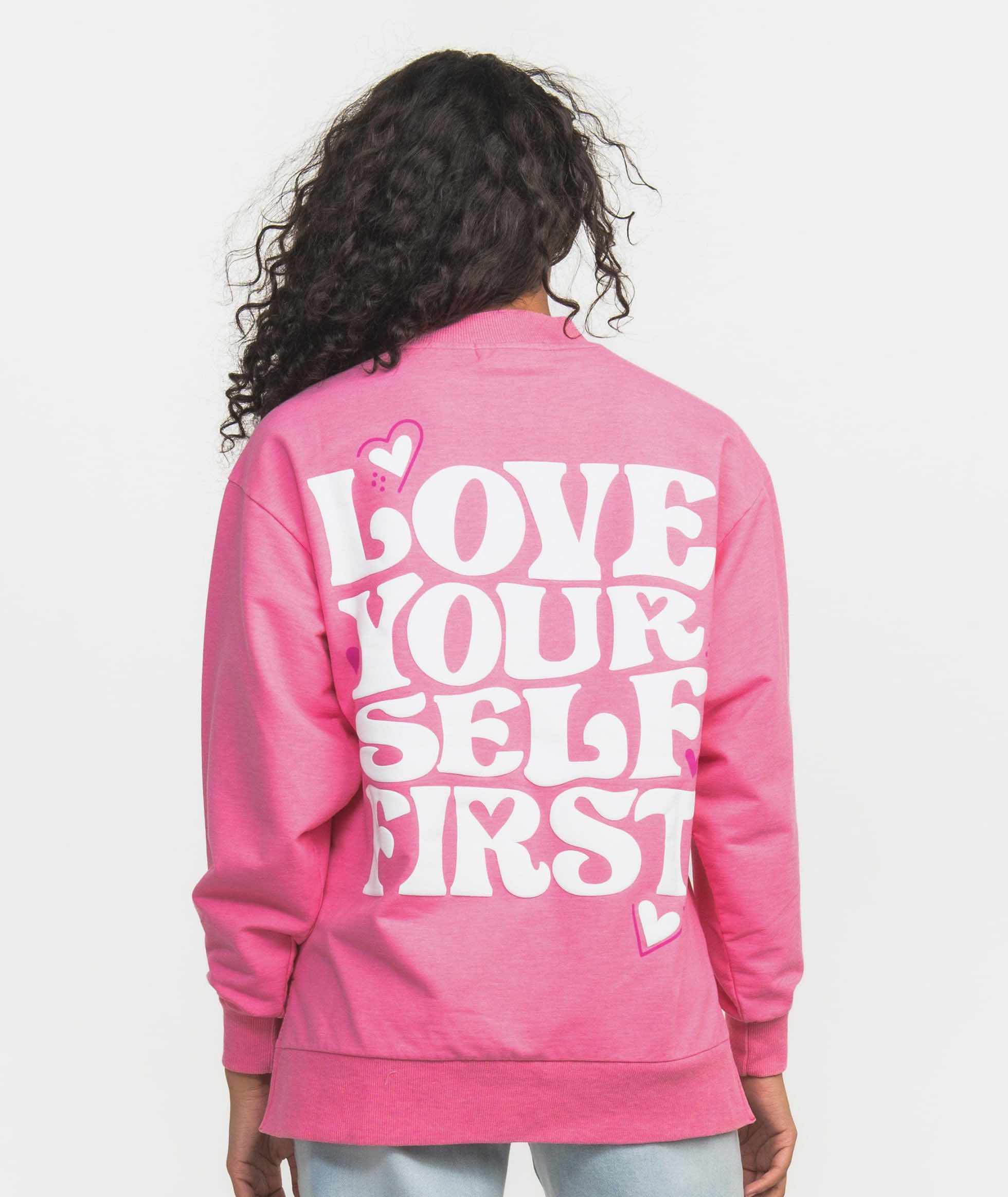 Happy Thoughts Puff Sweatshirt - Candy Crush - Image 1